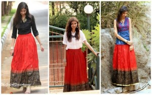 remix red maxi skirt, how to wear a maxi skirt, top indian fashion blog, beest indian fashion blog